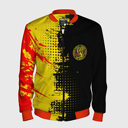 Бомбер мужской Кобра Кай Cobra Kai, цвет: 3D-красный