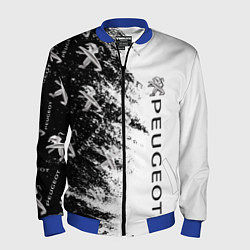 Бомбер мужской Peugeot Распылитель, цвет: 3D-синий