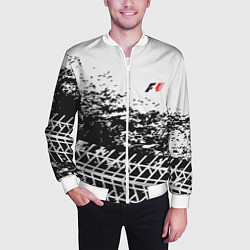 Бомбер мужской F1 Формула 1 Mini Logo, цвет: 3D-белый — фото 2