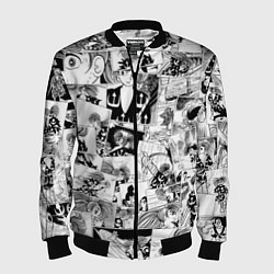 Мужской бомбер Dororo pattern