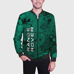 Бомбер мужской РЭНДЖ РОВЕР Брызги, цвет: 3D-черный — фото 2