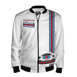 Бомбер мужской Porsche Martini Racing, цвет: 3D-черный