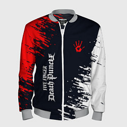 Бомбер мужской Five Finger Death Punch - краска, цвет: 3D-меланж
