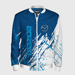 Бомбер мужской Mazda - краска, цвет: 3D-белый