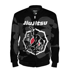 Мужской бомбер Jiu-jitsu throw logo