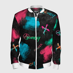 Бомбер мужской ANARCHY CS GO, цвет: 3D-белый