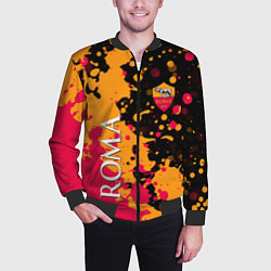 Бомбер мужской Roma Краска, цвет: 3D-черный — фото 2