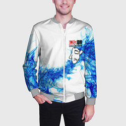 Бомбер мужской Jdm style - Japan, цвет: 3D-меланж — фото 2