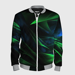 Бомбер мужской Dark green background, цвет: 3D-меланж