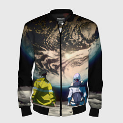 Бомбер мужской Cyberpunk Edgerunners Дэвид Люси, цвет: 3D-черный