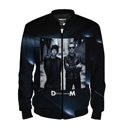 Бомбер мужской Depeche Mode - Мартин и Дэйв, цвет: 3D-черный