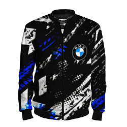 Мужской бомбер BMW stripes color auto sport