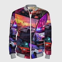 Мужской бомбер GTA style cars