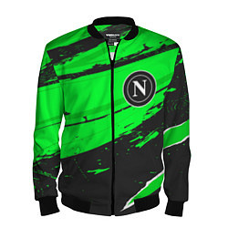 Бомбер мужской Napoli sport green, цвет: 3D-черный