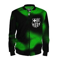 Бомбер мужской Barcelona sport halftone, цвет: 3D-черный