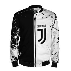 Мужской бомбер Juventus краски текстура спорт