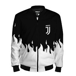 Бомбер мужской Juventus fire, цвет: 3D-черный