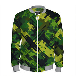 Мужской бомбер Camouflage - pattern ai art