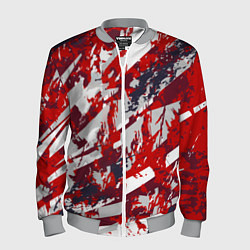 Бомбер мужской Абстрактный узор с концепцией, цвет: 3D-меланж