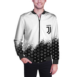 Бомбер мужской Juventus sport steel, цвет: 3D-черный — фото 2