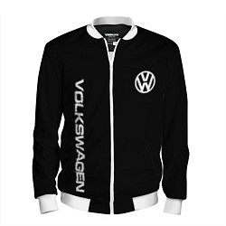 Мужской бомбер Volkswagen logo white