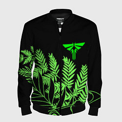 Мужской бомбер The Last of Us acid logo