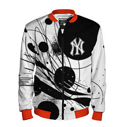 Мужской бомбер New York Yankees baseball team - abstraction