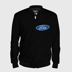 Бомбер мужской FORD logo auto, цвет: 3D-черный