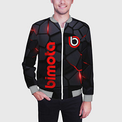 Бомбер мужской Bimoto - плиты с эффектом свечения, цвет: 3D-меланж — фото 2