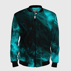 Бомбер мужской Neon smoke, цвет: 3D-черный