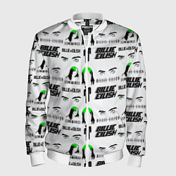 Бомбер мужской Billie Eilish singer, цвет: 3D-белый