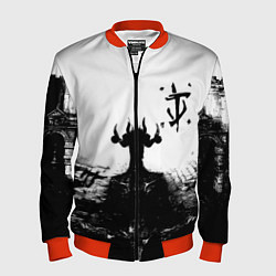 Бомбер мужской Doom демон марса, цвет: 3D-красный