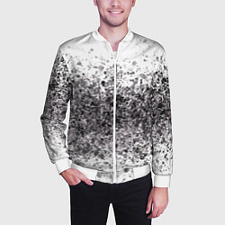Бомбер мужской Грязь, цвет: 3D-белый — фото 2