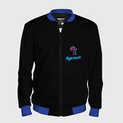 Мужской бомбер Night beach