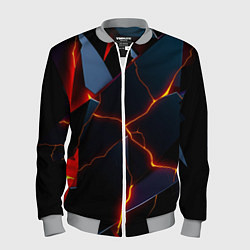 Бомбер мужской Plate fracturing, цвет: 3D-меланж