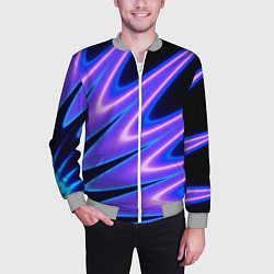 Бомбер мужской Color multi-colored neon, цвет: 3D-меланж — фото 2