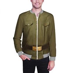 Бомбер мужской Униформа солдата, цвет: 3D-меланж — фото 2