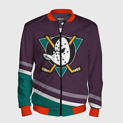 Бомбер мужской Anaheim Ducks Selanne, цвет: 3D-красный