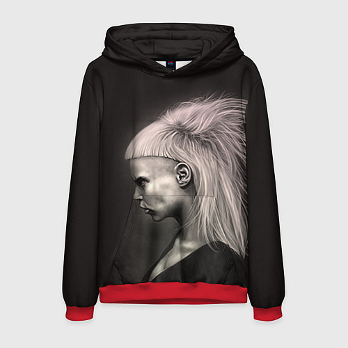 Мужская толстовка Die Antwoord GIrl / 3D-Красный – фото 1