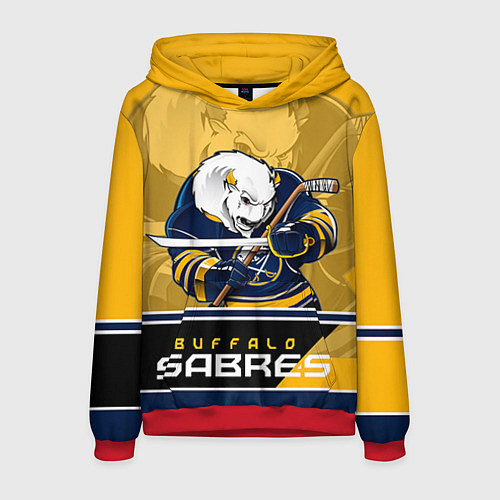 Мужская толстовка Buffalo Sabres / 3D-Красный – фото 1