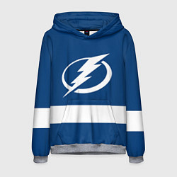 Толстовка-худи мужская Tampa Bay Lightning, цвет: 3D-меланж