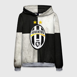 Толстовка-худи мужская Juventus FC, цвет: 3D-меланж