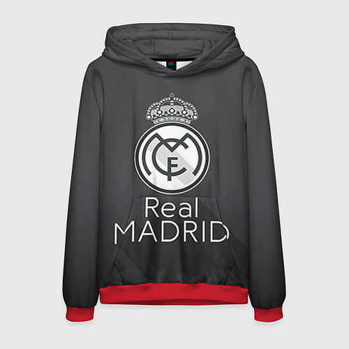 Мужская толстовка Real Madrid / 3D-Красный – фото 1