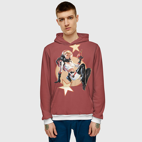 Мужская толстовка NukaCola / 3D-Белый – фото 3