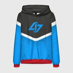 Толстовка-худи мужская CLG Uniform, цвет: 3D-красный