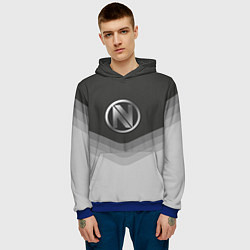 Толстовка-худи мужская EnVyUs Uniform, цвет: 3D-синий — фото 2