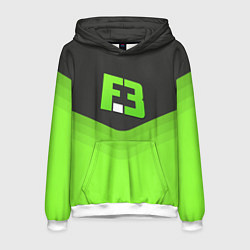 Толстовка-худи мужская FlipSid3 Uniform, цвет: 3D-белый