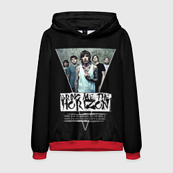 Толстовка-худи мужская Bring Me The Horizon, цвет: 3D-красный