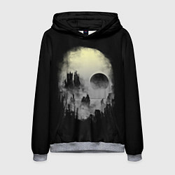 Толстовка-худи мужская Мертвый туман, цвет: 3D-меланж