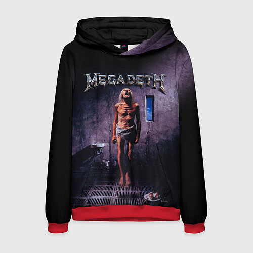 Мужская толстовка Megadeth: Madness / 3D-Красный – фото 1